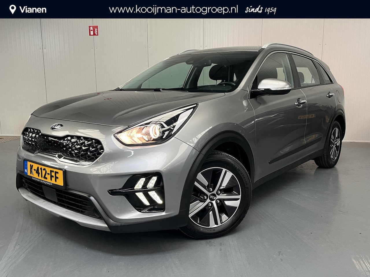 Kia Niro - 1.6 GDi Hybrid DynamicLine met Trekhaak, Cruisecontrol, Achteruitrij Camera, Apple Carplay - AutoWereld.nl