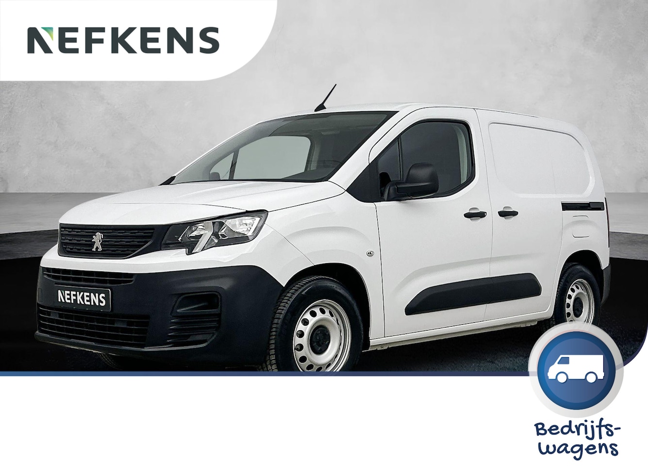 Peugeot e-Partner - Asphalt 50 kWh | Accu 100% | 3-Zits | Bluetooth | Cruise Control | Schuifdeur Links + Rech - AutoWereld.nl
