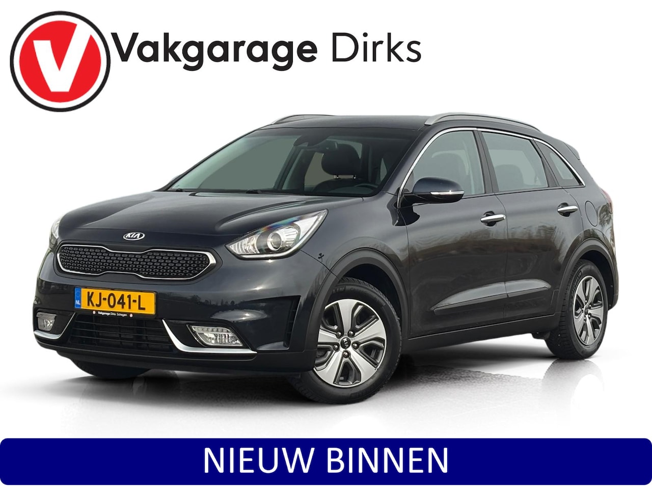 Kia Niro - 1.6 GDi Hybrid First Edition ✅ Carplay ✅ Camera ✅ Navi - AutoWereld.nl