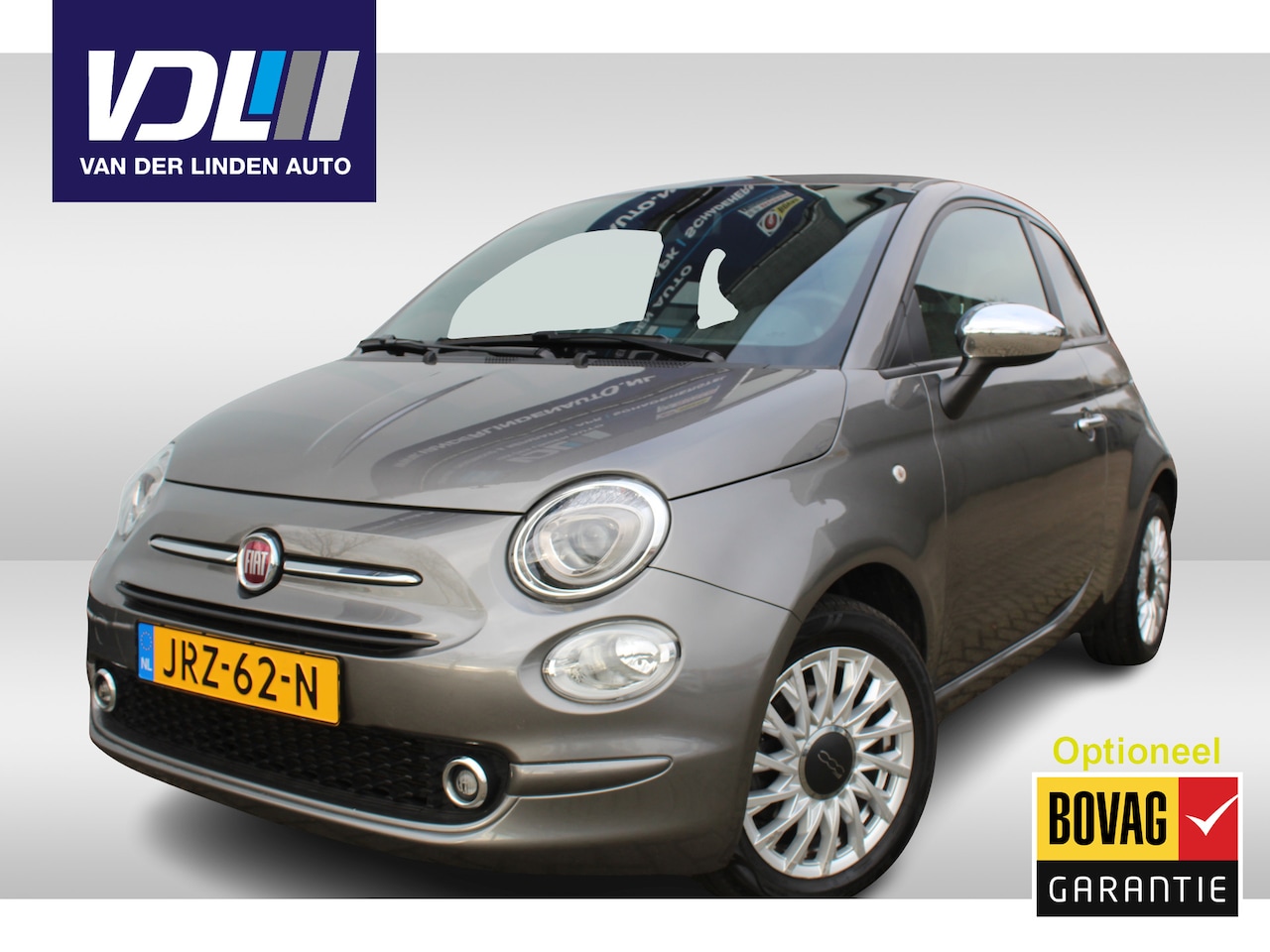 Fiat 500 - 1.0 Hybrid Apple carplay/ Android auto l 15" velgen l Airco l Cruise control - AutoWereld.nl