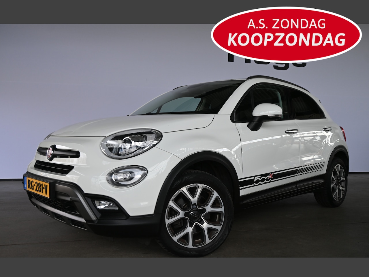 Fiat 500 X Cross - 1.4 Turbo MultiAir CrossPlus Clima Stoel/Stuurverwarming Trekhaak Inruil Mogelijk! - AutoWereld.nl