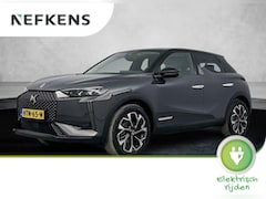 DS 3 - 3 E-Tense Antoine de Saint Exupéry 54 kWh 156pk | Lederen bekleding | Stoelverwarming | Na