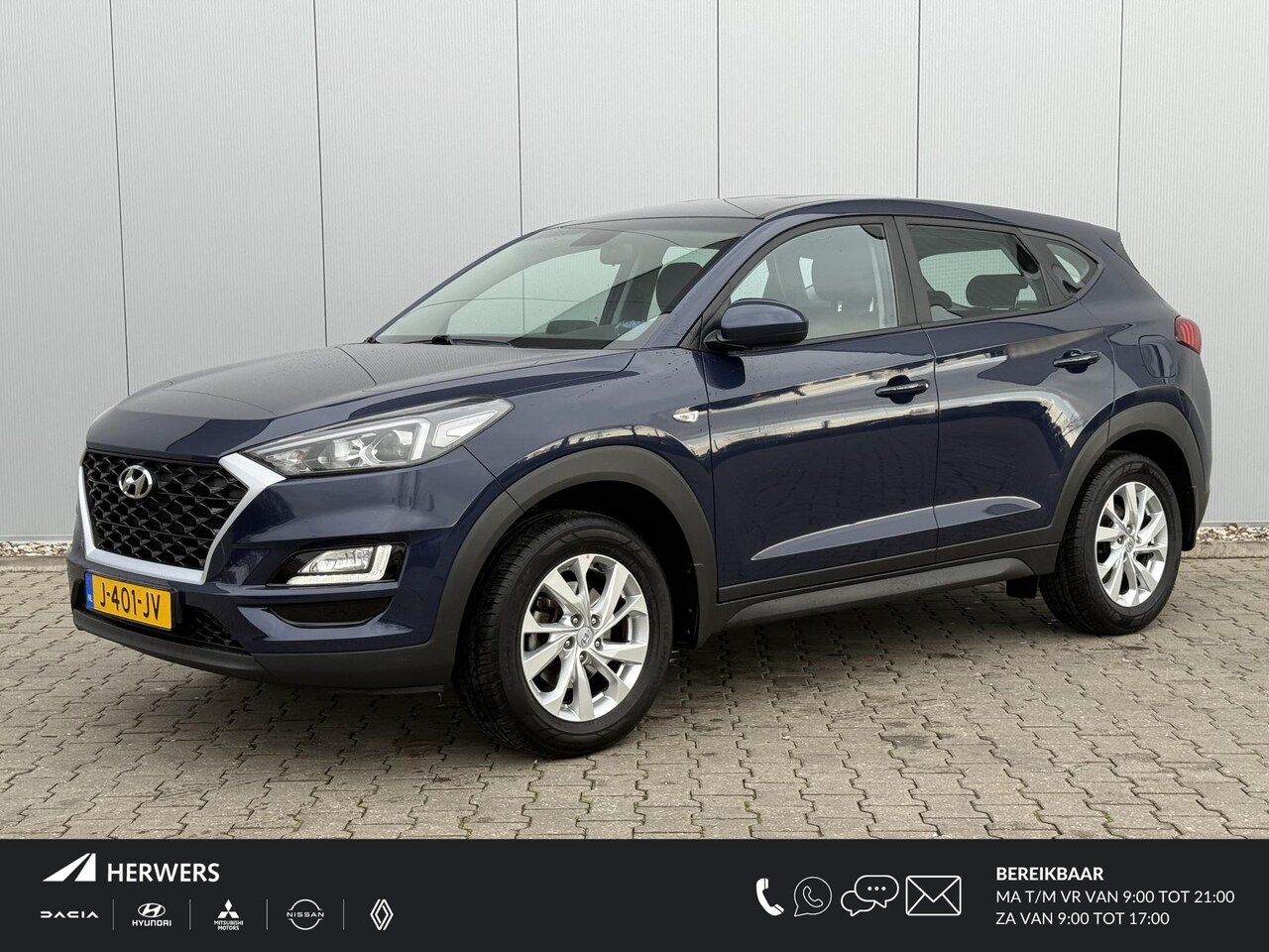 Hyundai Tucson - 1.6 GDI Comfort / Airco / Cruise control / Trekhaak 1400 kg geremd / Navigatiesysteem full - AutoWereld.nl