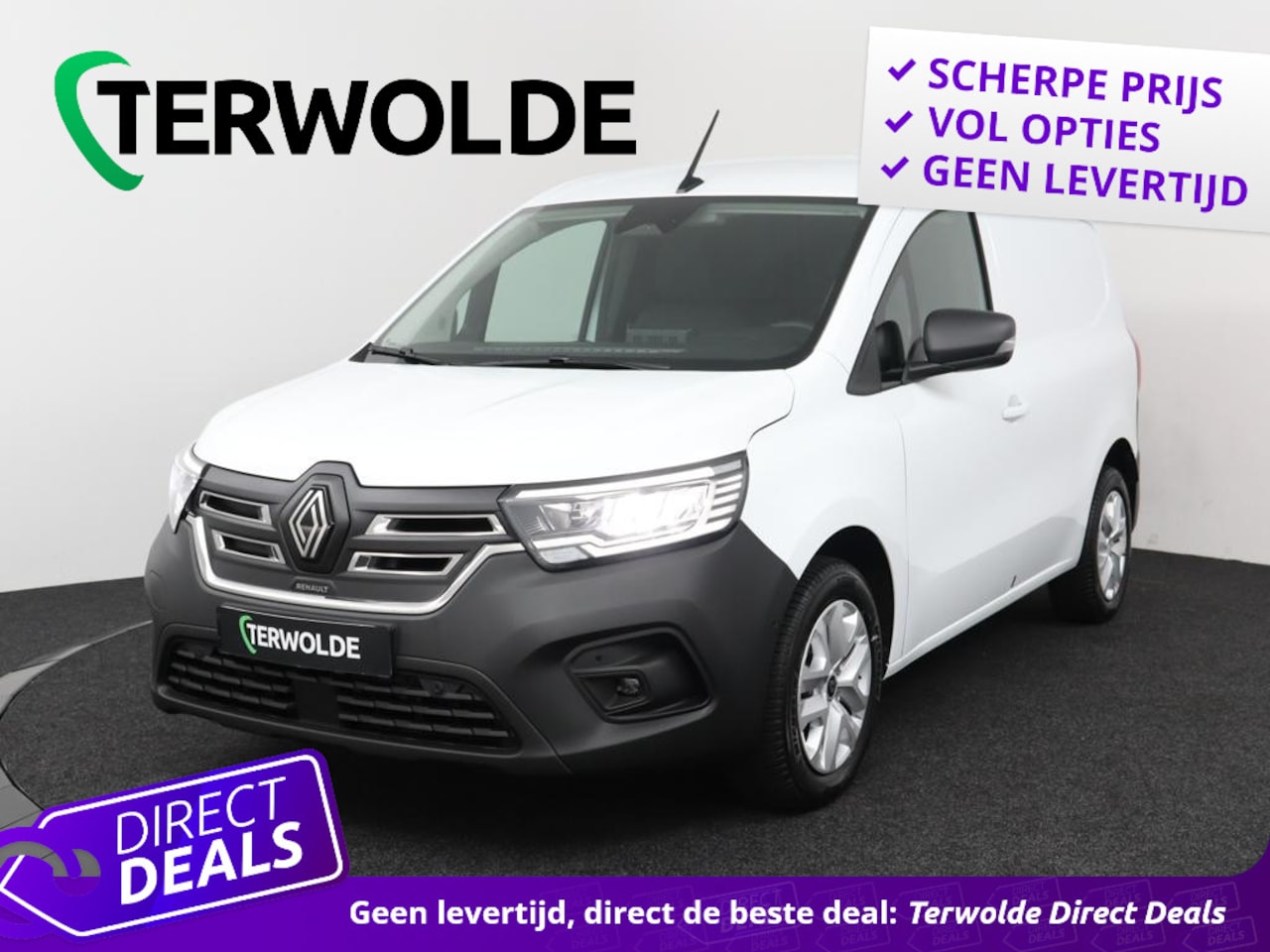 Renault Kangoo E-Tech - GB L2 E-Tech electric 120 pk advance | Trekhaak (met 13-polige stekkerdoos) | Parkeer pakk - AutoWereld.nl