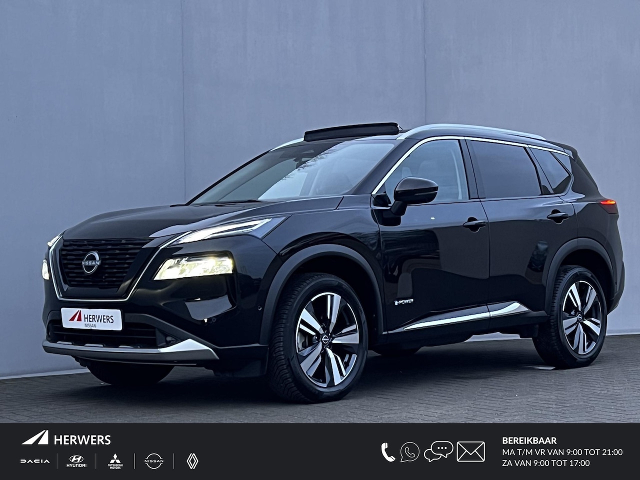 Nissan X-Trail - 1.5 e-Power Tekna Automaat / Fabrieksgarantie tot 03-2028 < 100.000km / Leder / Panorama s - AutoWereld.nl