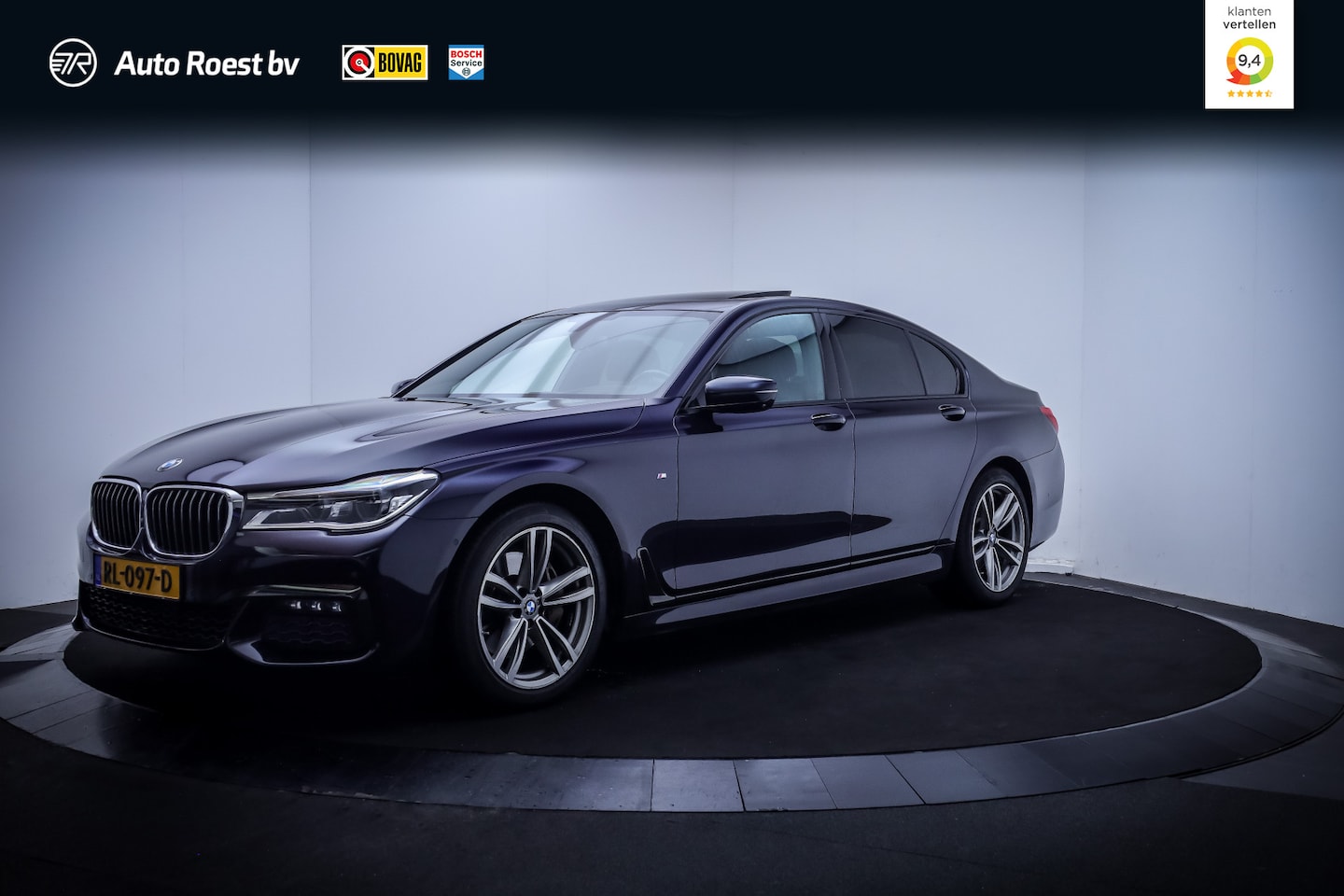 BMW 7-serie - 740iA M-SPORT High Executive SCHUIFDAK | MEMORY | HARMAN KARDON | LUXE LEDER | ALCANTARA H - AutoWereld.nl
