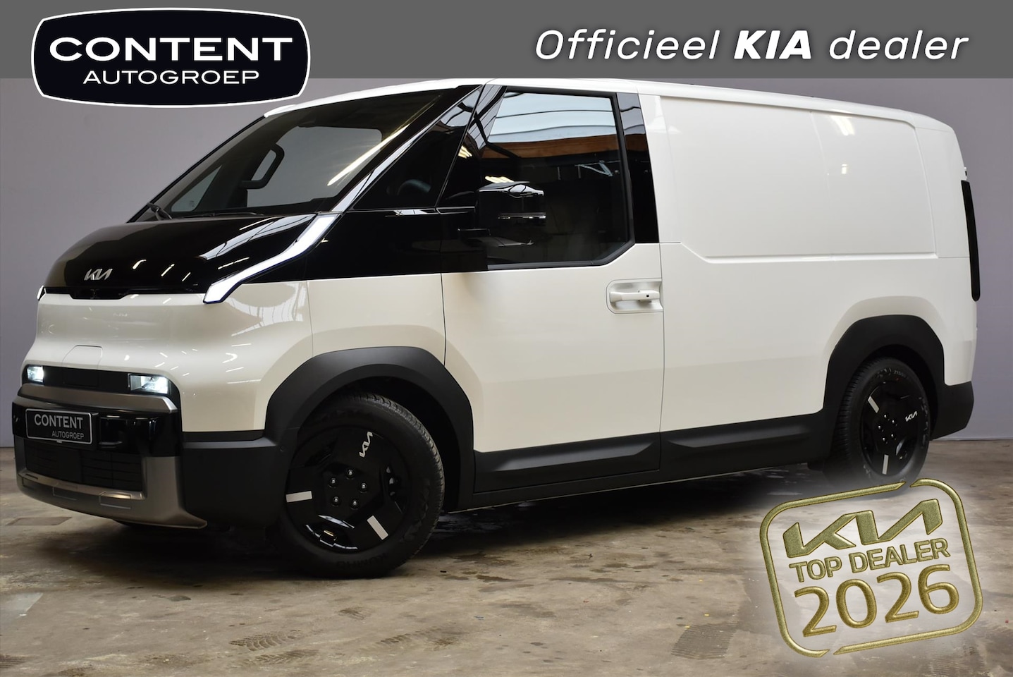 Kia PV5 - Cargo 71,2 kWh 163pk L2H1 ELITE NIEUW - SNEL LEVERBAAR - AutoWereld.nl