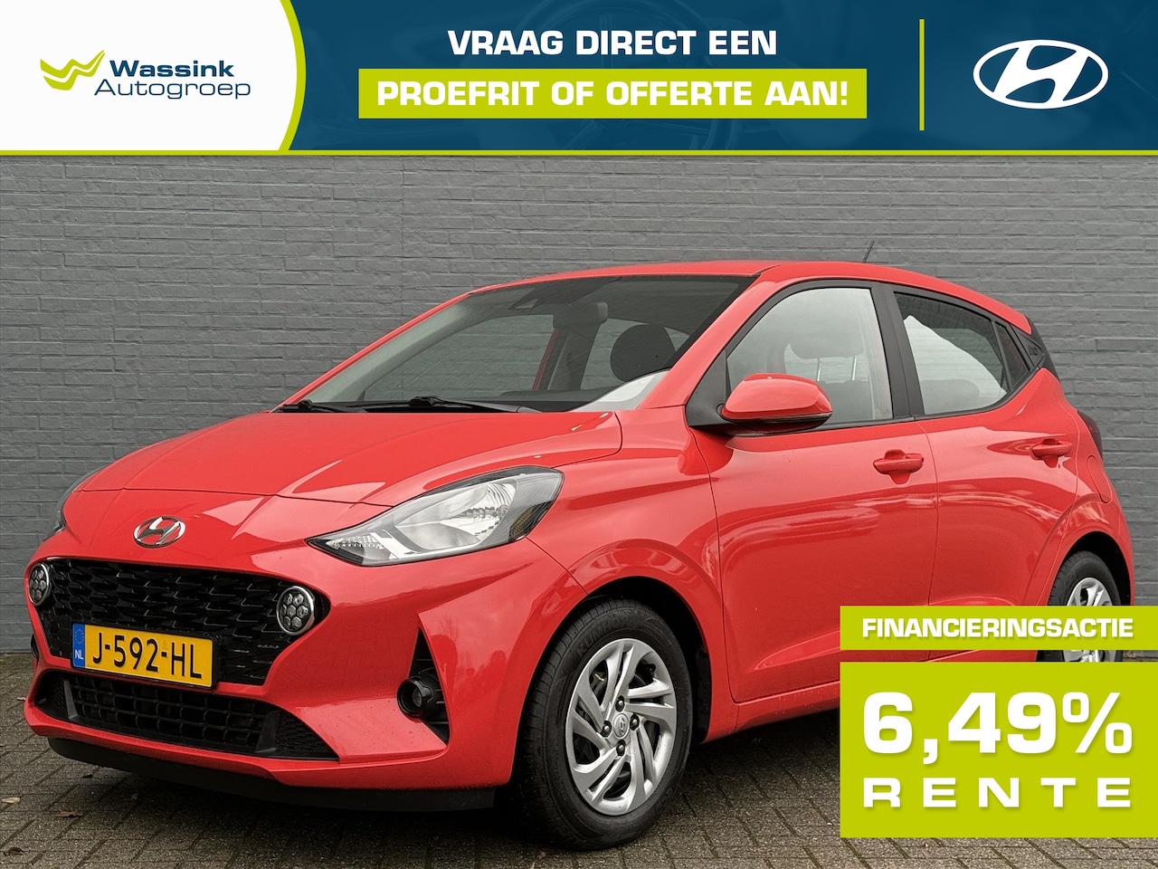 Hyundai i10 - 1.0i 67pk Automaat Comfort Smart | Navigatie | Cruise Control | Achteruitrij Camera | Appl - AutoWereld.nl