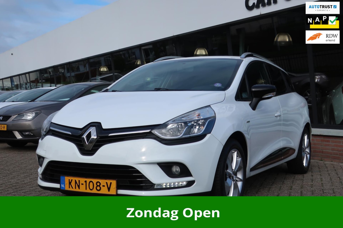 Renault Clio Estate - 0.9 TCe Limited LED_NAVI_CRUIS_PDC_LMV. - AutoWereld.nl