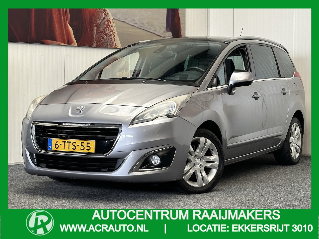 Peugeot 5008 - 1.6 THP ALLURE 7PERSOONS AUTOMAAT PANORAMADAK HEAD UP DISPLAY TREKHAAK ACHTERUITRIJ CAMERA - AutoWereld.nl
