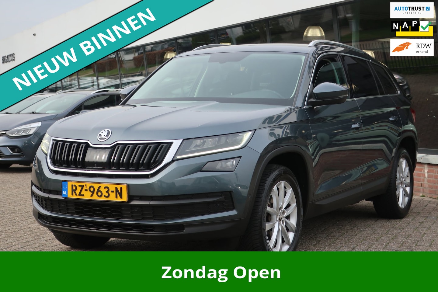 Skoda Kodiaq - 1.4 TSI ACT Style Business 7p. 2e EIG_LED_NAVI_CAM_KEYLESS_7-PER_ - AutoWereld.nl