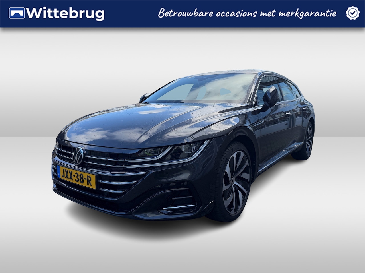 Volkswagen Arteon Shooting Brake - 1.4 TSI 218 pk eHybrid R-Line DSG Automaat / Trekhaak / Panoramadak / Lederen interieur / - AutoWereld.nl