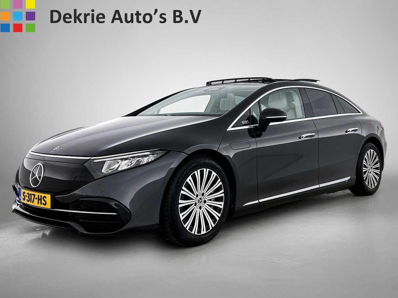 Mercedes-Benz EQS - 350 Business Plus Line 90 kWh / Panorama-Schuifdak / Leder-Comfort / Xenon / Radio multime - AutoWereld.nl
