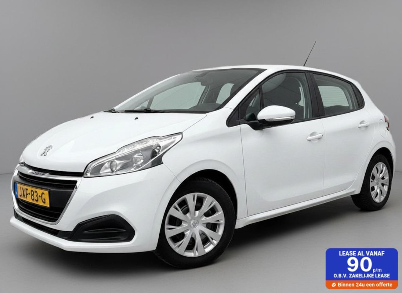 Peugeot 208 - 1.2 Cruise 5 Drs Airco Led MF Stuur 2018 Aux Mp3 Eerste Eigenaar 121345 KM Gereden - AutoWereld.nl