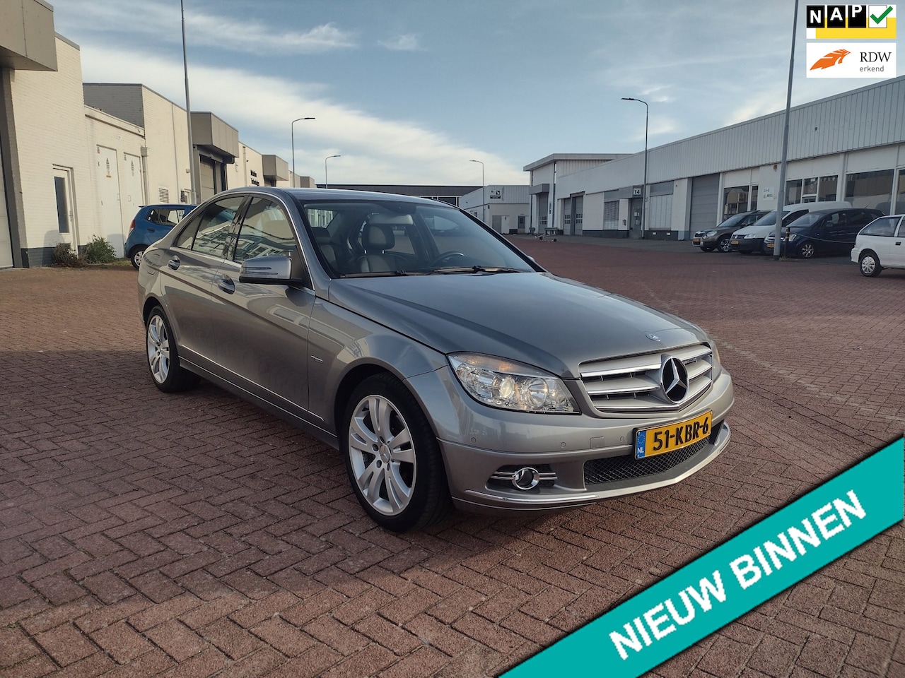 Mercedes-Benz C-klasse - 180 K BlueEFFICIENCY Business Class Avantgarde MOOIE AUTO BEL 0619590613 AUTO MAAT - AutoWereld.nl