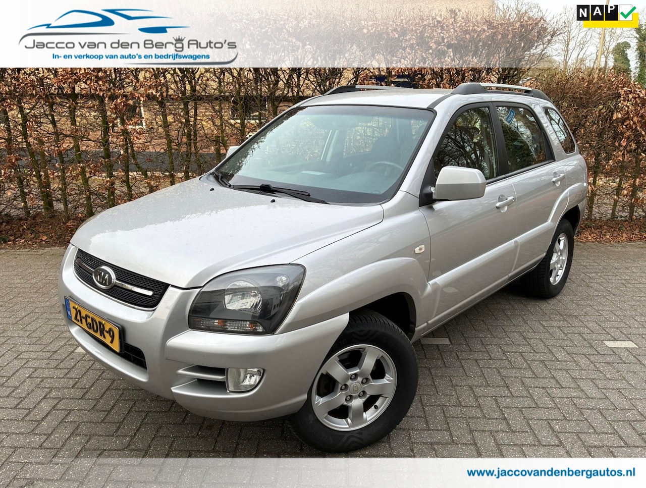 Kia Sportage - 2.0 CVVT X-ecutive I LPG G3 I Airco - AutoWereld.nl