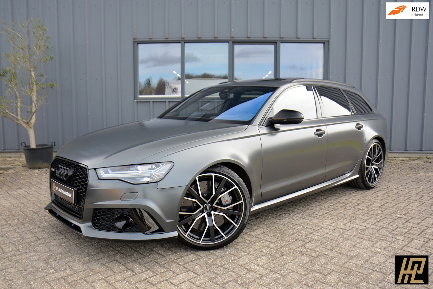 Audi A6 Avant - 4.0 TFSI RS 6 Quattro Performance Pro Line Plus * RS Zetels * Keramisch * Pano * HuD * 21" - AutoWereld.nl