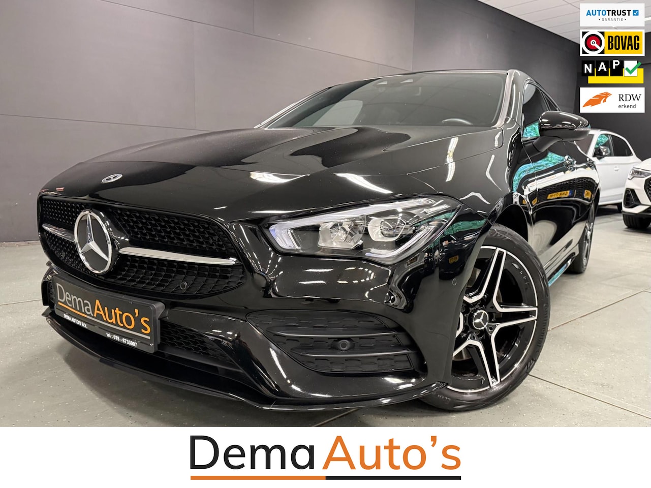 Mercedes-Benz CLA-klasse Shooting Brake - 250 e AMG PREMIUM 218PK SOH-TEST/SFEERVERL/NAVI/DAB/LED/V-COCKPIT/CARPLAY/// - AutoWereld.nl
