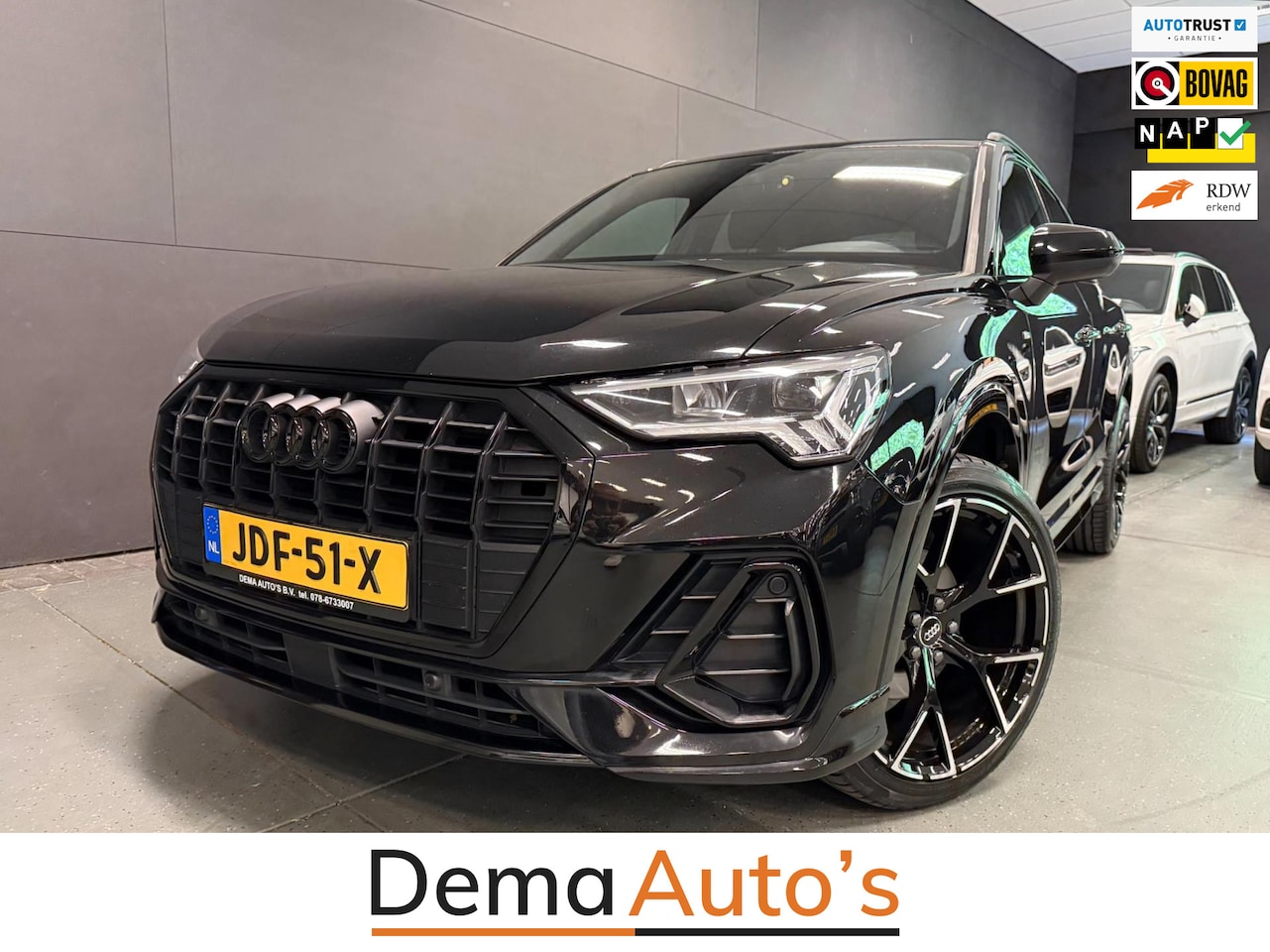 Audi Q3 - 35 TFSI S-LINE BLACK-LINE 20'' V-COCKPIT/NAVI/CARPLAY/DAB/ECC/PDC/CRUISE/// - AutoWereld.nl