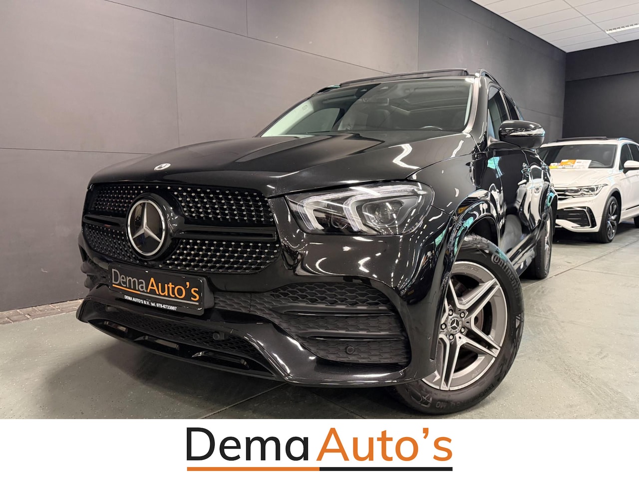 Mercedes-Benz GLE-Klasse - 350 e 4MATIC AMG SOH-TEST/PANO/BURMESTER/LEDER/DAB/SFEERVERL/CARPLAY/360CAM/// - AutoWereld.nl