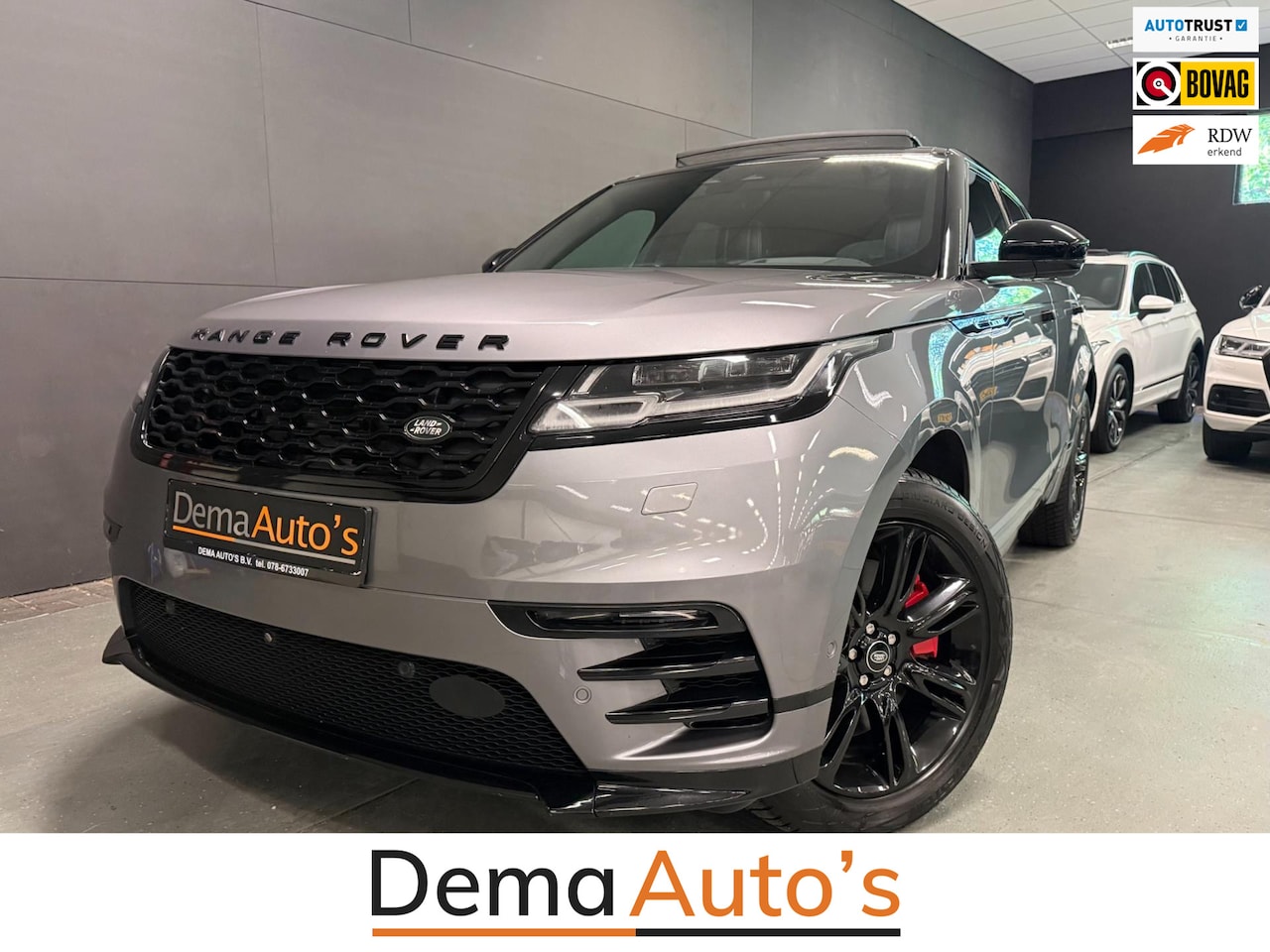 Land Rover Range Rover Velar - 2.0 P400e R-Dynamic HSE SOH-TEST/PANO/MERIDIAN-SOUND/LEDER/V-COCKPIT/H-UP/DAB/CARPLAY/// - AutoWereld.nl