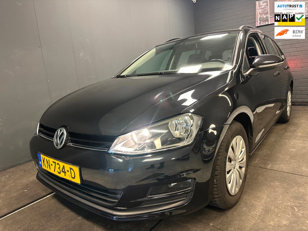 Volkswagen Golf Variant - 1.6 TDI 2016 DSG CARPLAY NL Navi 1eigenaar NAP RIJKLAAR. - AutoWereld.nl