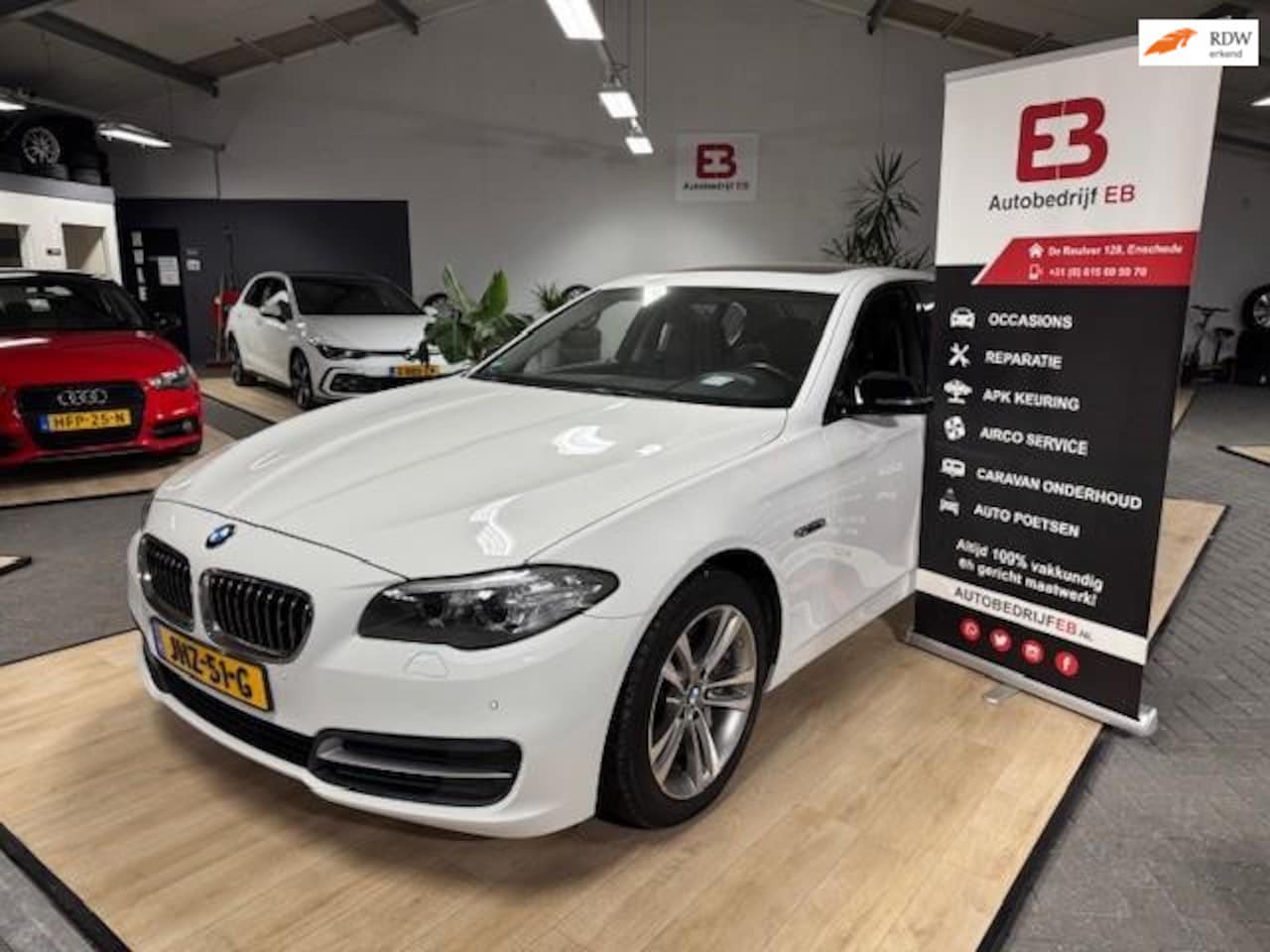 BMW 5-serie - 528xi High Executive-kanteldak-stoelverwarming! - AutoWereld.nl