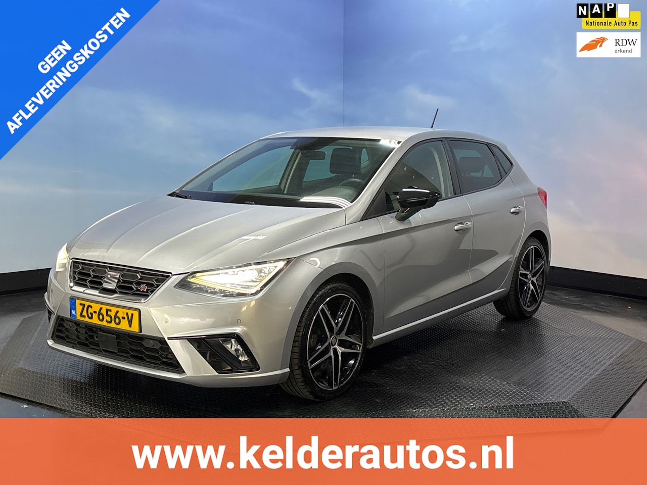 SEAT Ibiza - 1.0 TSI FR Business Intense CarPlay, Stoelverwarming, ECC - AutoWereld.nl
