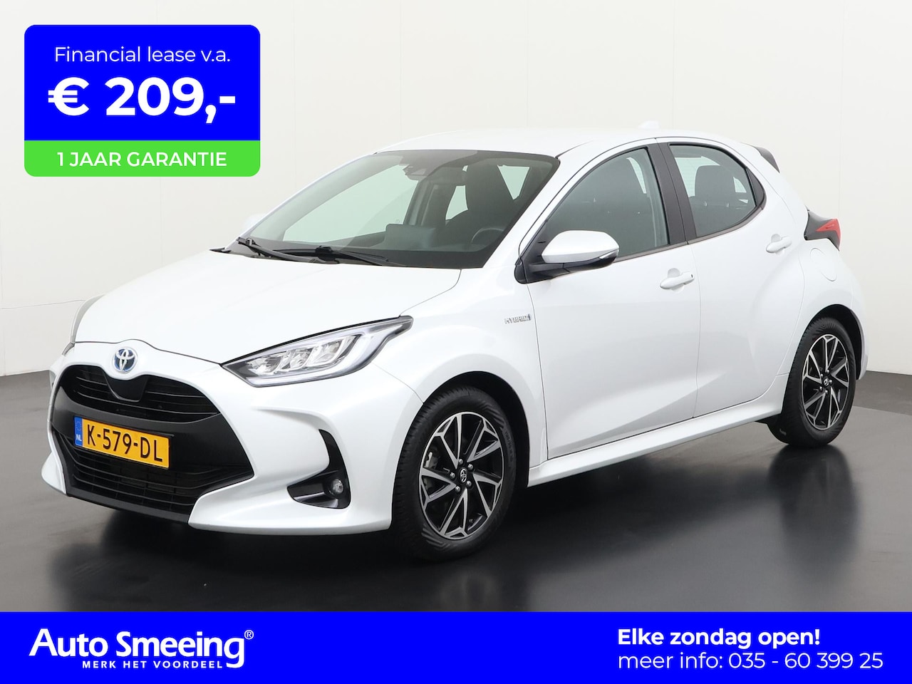Toyota Yaris - 1.5 Hybrid Dynamic | Camera | Carplay | Adaptief Cruise | Zondag Open! - AutoWereld.nl