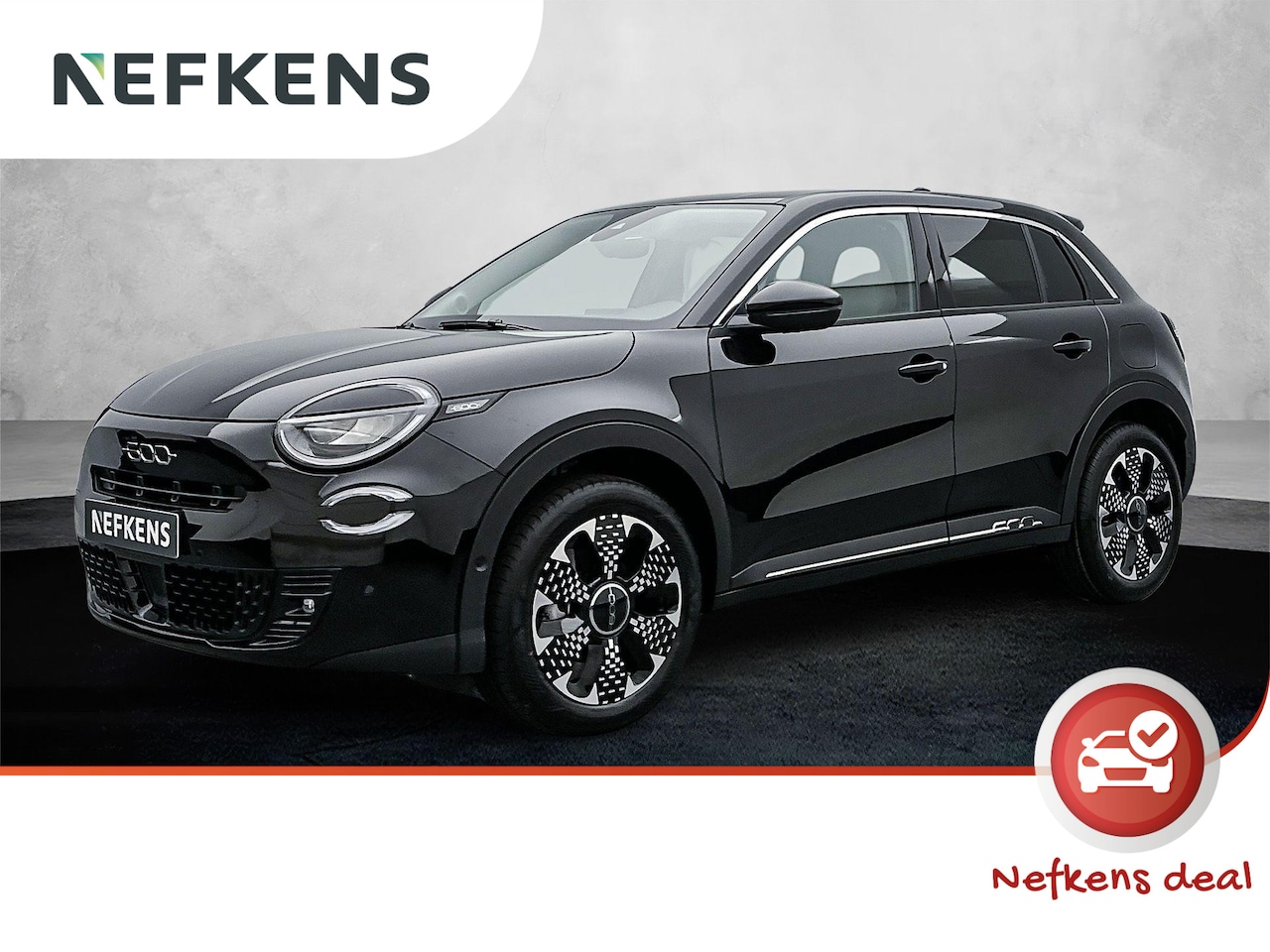 Fiat 600 - 1.2 Hybrid La Prima Navigatie | Achteruitrijcamera | Kunstlederen Bekleding | Voorstoelen - AutoWereld.nl