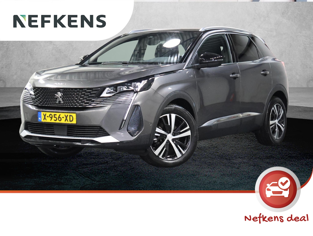 Peugeot 3008 - 1.2 Hybrid GT 136PK Automaat | 1ste Eigenaar | Navigatie | Climate Control | Adaptieve Cru - AutoWereld.nl
