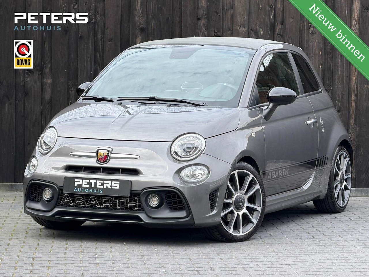 Fiat 500 C - 1.4 T-Jet Abarth 595 70th Anniversary 1.4 T-Jet Abarth 595 70th Anniversary - AutoWereld.nl