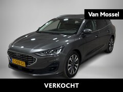 Ford Focus Wagon - 1.0 EcoBoost Hybrid Titanium X Automaat | Trekhaak | Adapt. Cruise | Camera | Carplay | Wi