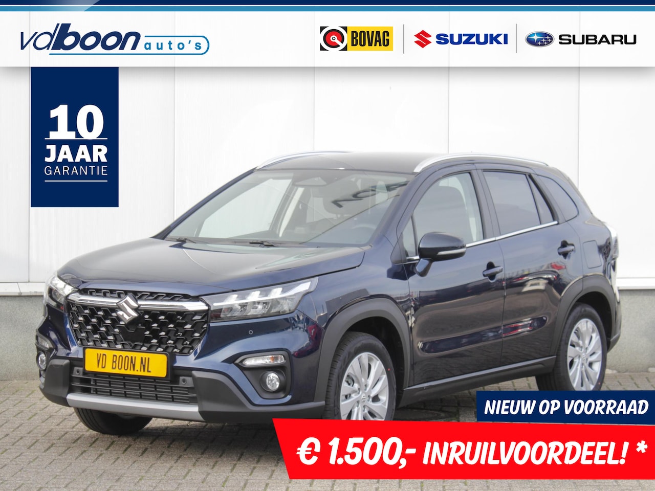 Suzuki S-Cross - 1.4 Boosterjet Select Hybrid automaat | € 1500,- INRUILVOORDEEL!* | Snel rijden! - AutoWereld.nl