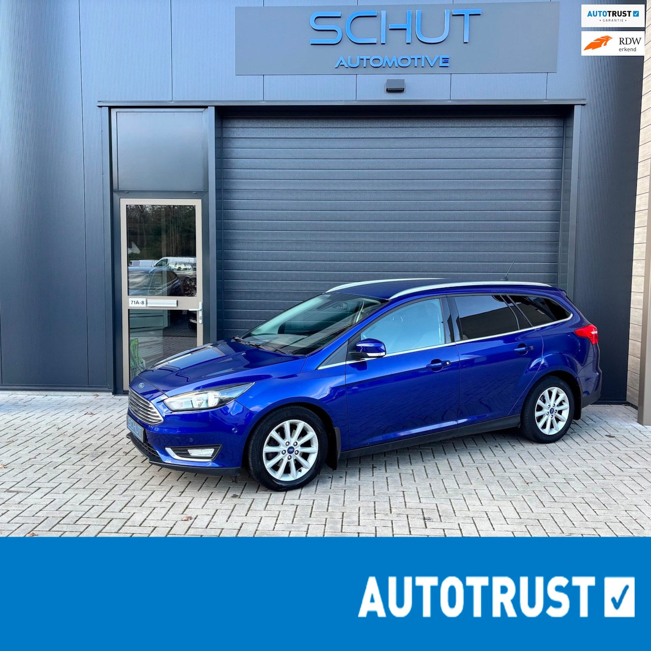 Ford Focus Wagon - 125pk Titanium CLIMA | CRUISE CONTROL | CARPLAY | SYNC 3 | STOELVERWARMING | STUURVERWARMI - AutoWereld.nl