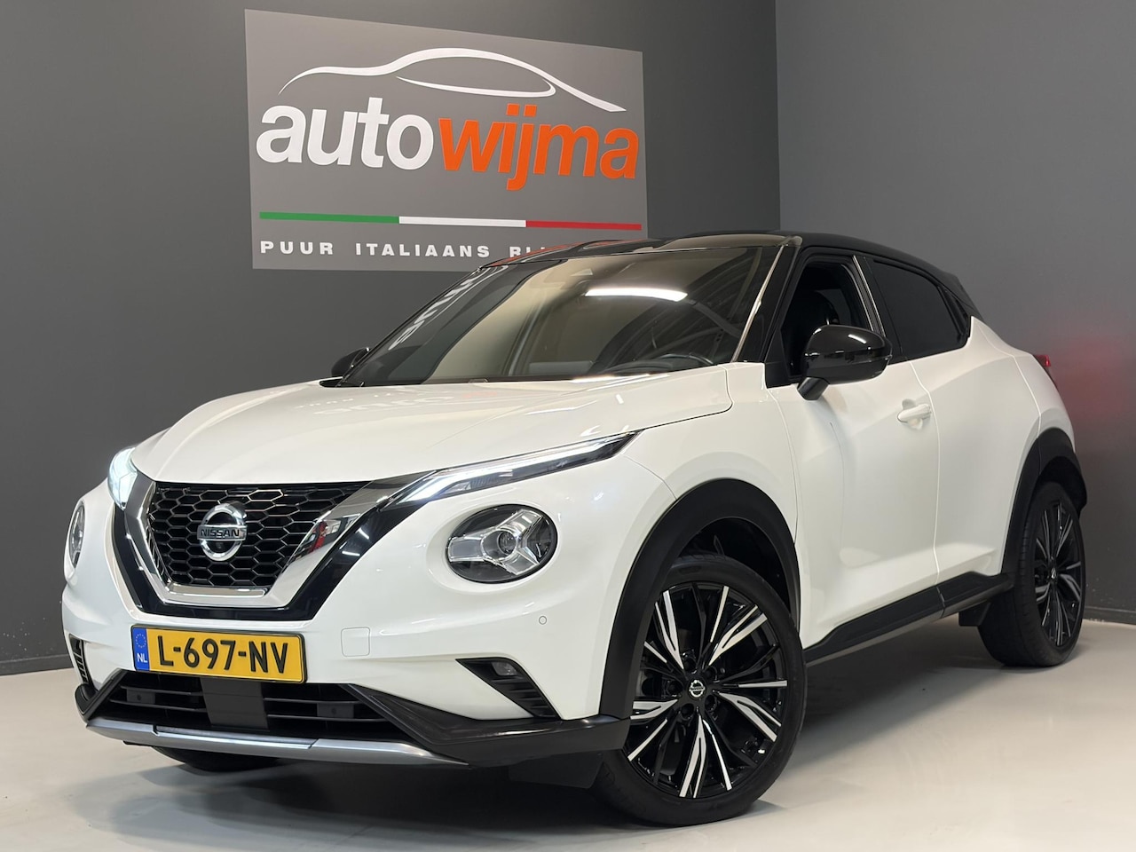 Nissan Juke - 1.0 DIG-T N-Design Bomvol! Bose Audio, Leder, Technology pakket - AutoWereld.nl