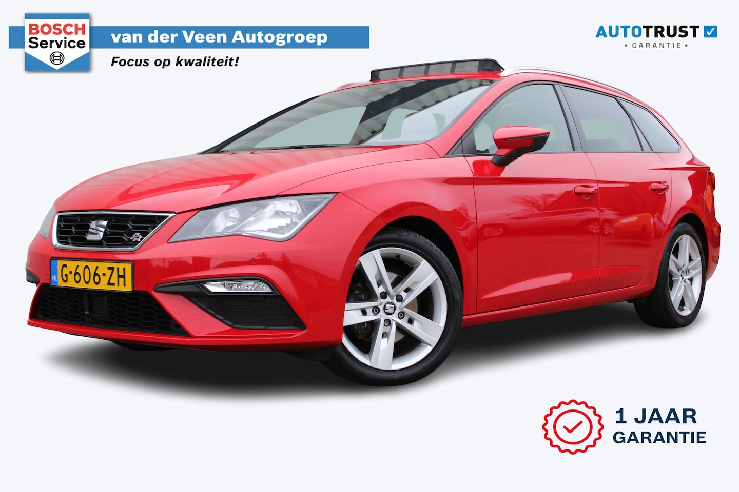 SEAT Leon ST - 1.5 TSI FR Business Intense | Incl. 12 maanden garantie | Adaptieve cruise control | Clima - AutoWereld.nl
