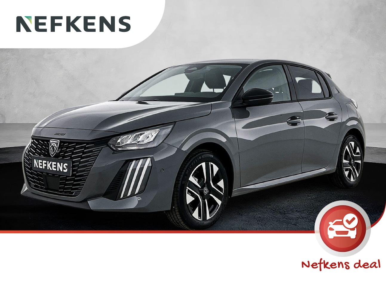 Peugeot 208 - 1.2 Hybrid Allure 110pk Automaat | 8 JAAR GARANTIE | Navigatie | 360 Camera | Cruise Contr - AutoWereld.nl
