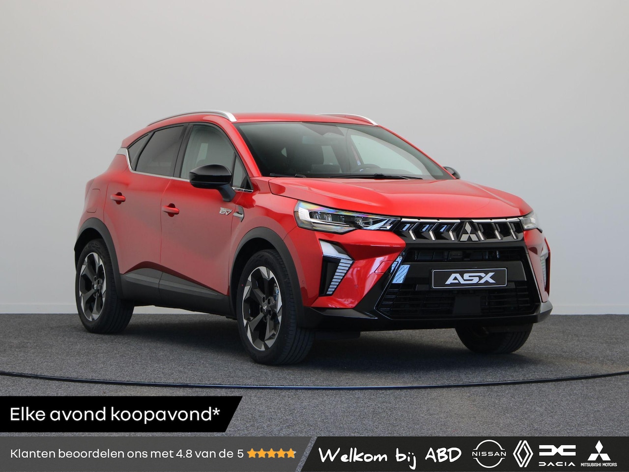 Mitsubishi ASX - 1.8 HEV AT Intense+ | Adaptive cruise control | Verwarmbaar voorruit | 18" lichtmetalen ve - AutoWereld.nl