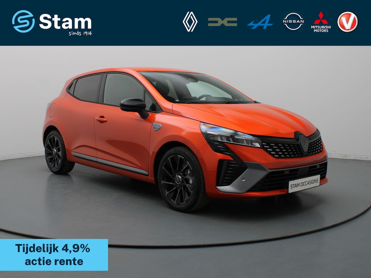 Renault Clio - Esprit Alpine E-Tech Full Hybrid 145pk 360° Camera | Adapt. cruise | Bose | Navi | Stoel-/ - AutoWereld.nl