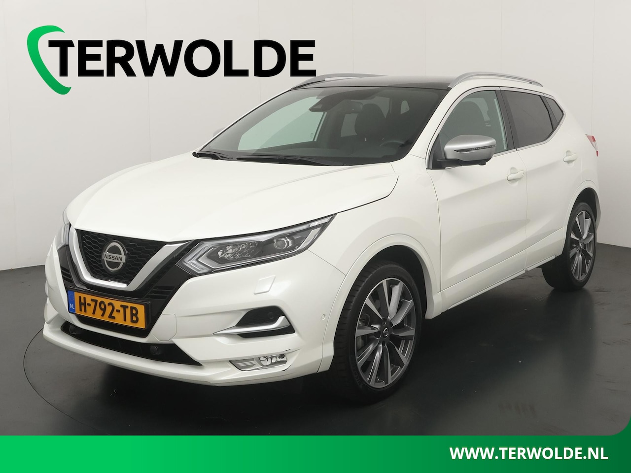 Nissan Qashqai - 1.3 DIG-T Tekna + | AUTOMAAT| Lederen Bekl. | Panoramadak | - AutoWereld.nl