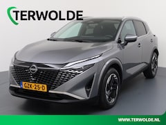 Nissan Qashqai - 1.3 MHEV Xtronic N-Connecta | AUTOMAAT | Panoramadak | Origineel NL | Stoel-, Stuur- & Voo
