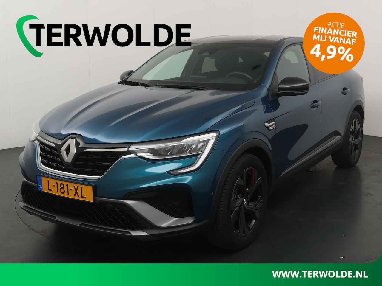 Renault Arkana - E-TECH Hybrid 145 R.S. Line | Lederen Bekl. | Stoel- & Stuurverw. | Trekhaak | - AutoWereld.nl
