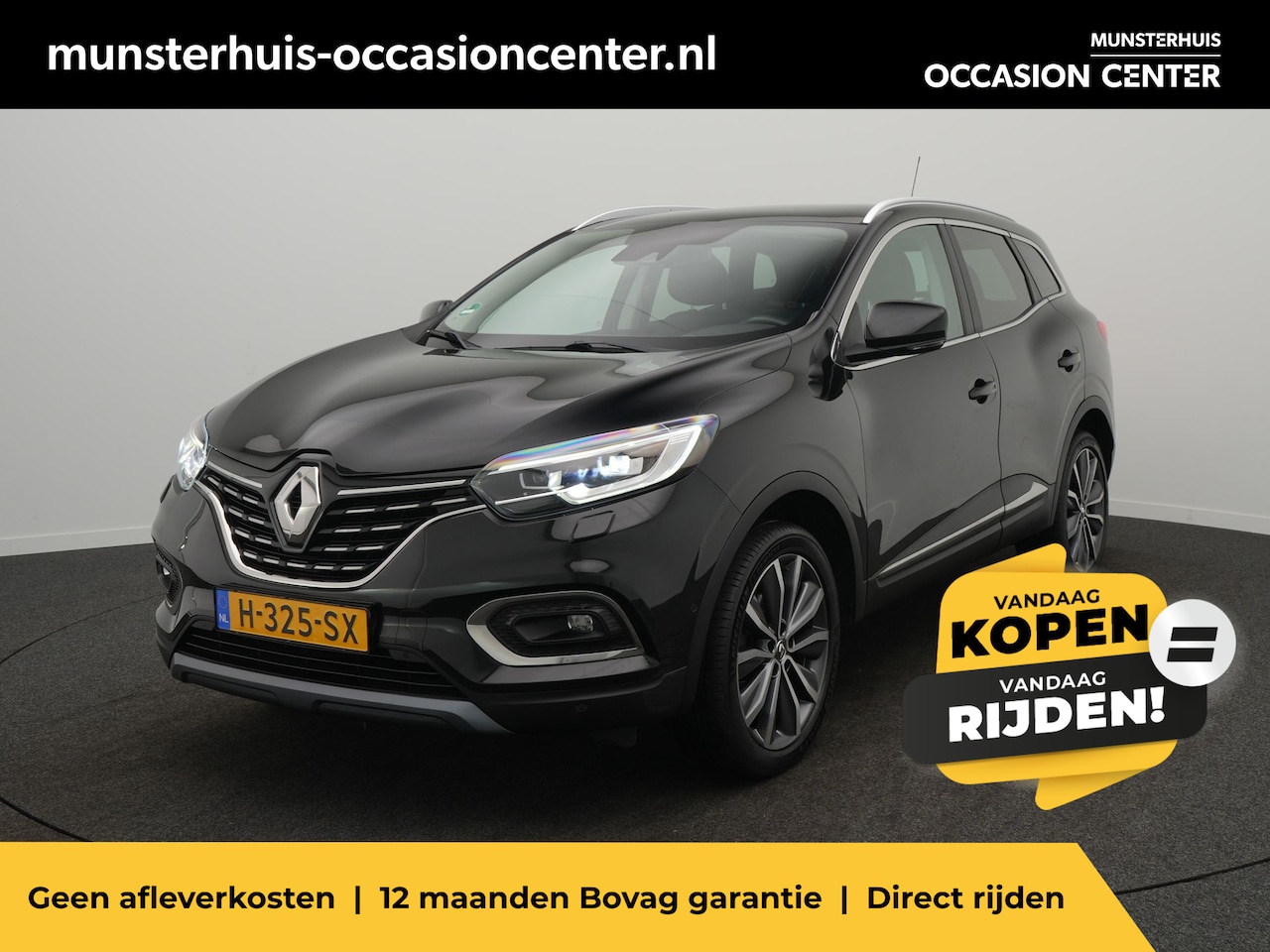 Renault Kadjar - TCe 160 EDC Intens - Occasion Lease vanaf €949 p/m - RIJKLAARPRIJS - Automaat - Achteruitr - AutoWereld.nl