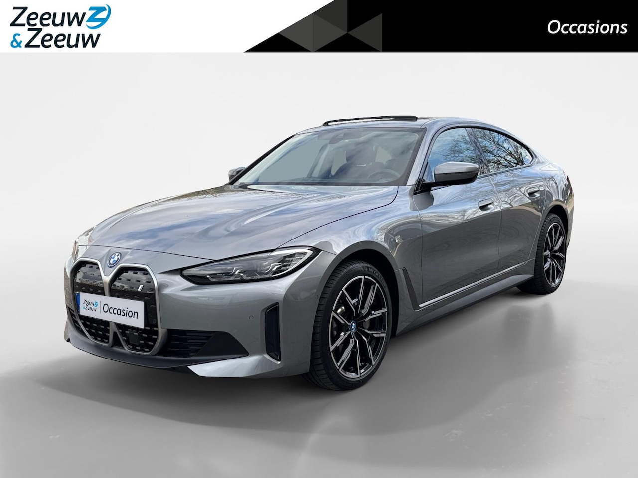 BMW i4 - eDrive35 High Executive 70 kWh | Trekhaak| Leder | Schuifdak | Camera | Sportstoelen | - AutoWereld.nl