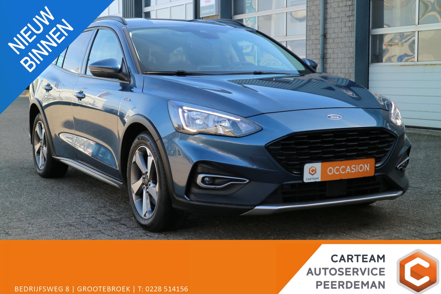 Ford Focus - 1,0 EcoBoost 92kW Active Wagon | Automaat! | Carplay | - AutoWereld.nl