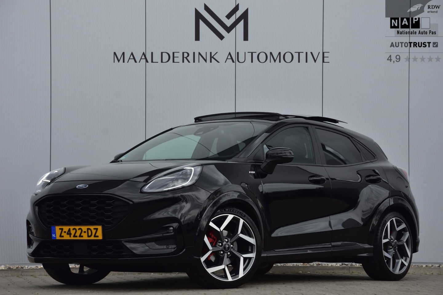 Ford Puma - 1.0 EcoBoost Hybrid ST-Line X First Edition Full Option Panodak, Stoelverwarming, Camera, - AutoWereld.nl