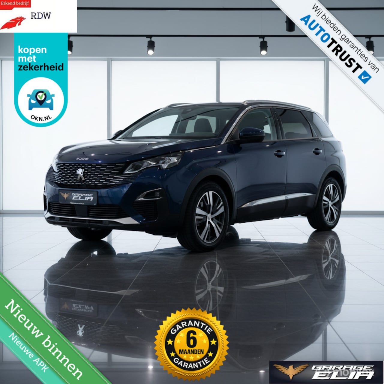 Peugeot 5008 - 7PL Aut.|LED|Navi|Camera|PDC| Garantie - AutoWereld.nl