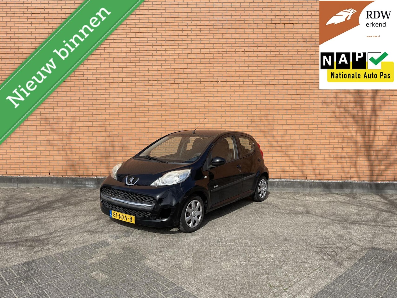 Peugeot 107 - 1.0-12V 2011 Millesim 200 149DKM | NAP | AIRCO - AutoWereld.nl