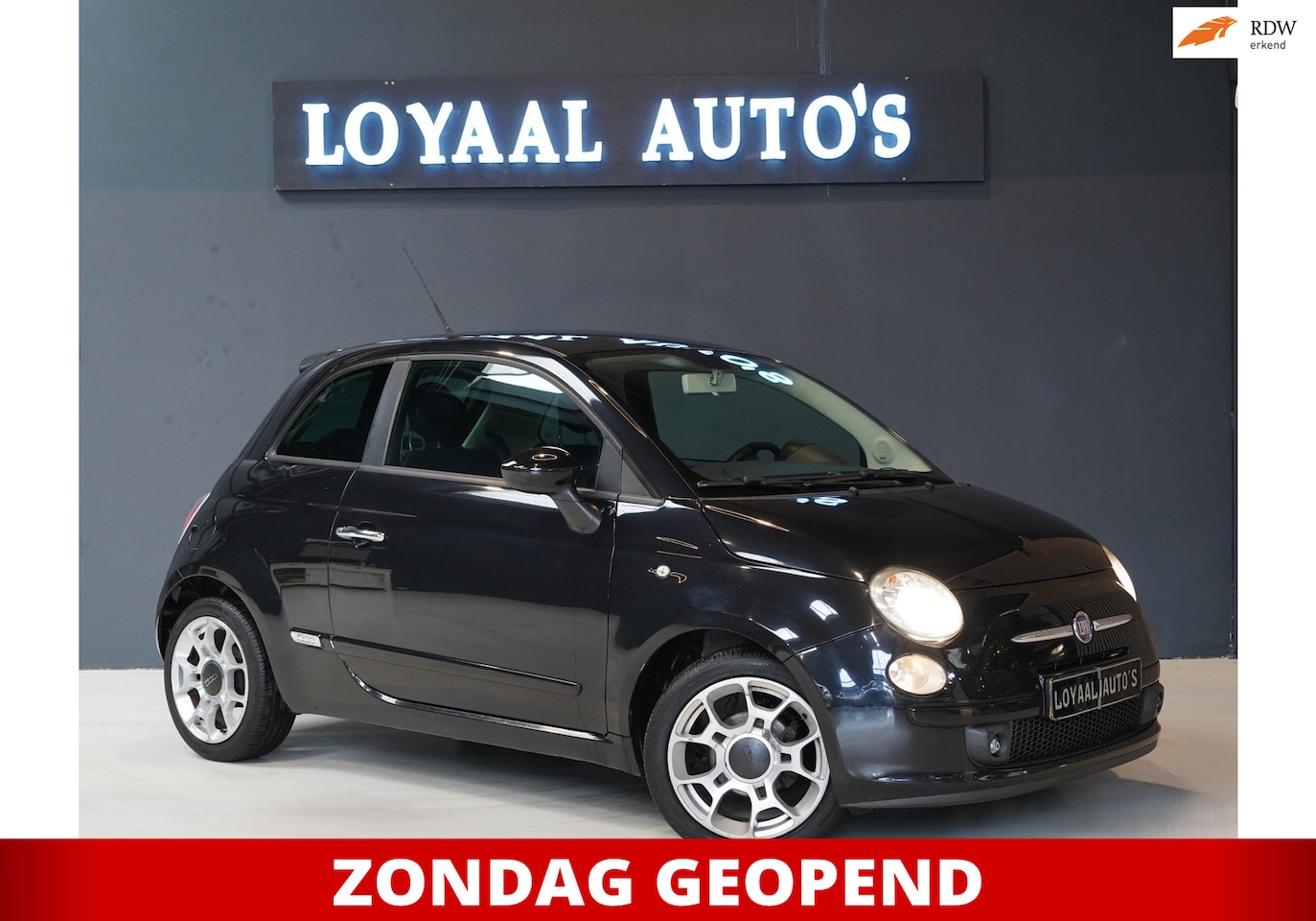 Fiat 500 - 1.2 Sport | AUTOMAAT | AIRCO | ELEK.RAMEN | NAP | APK. - AutoWereld.nl